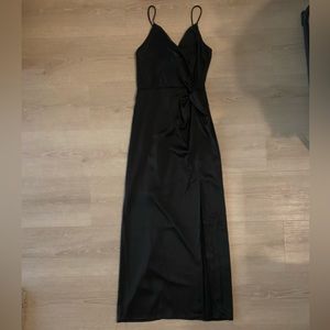 Astr the label satin midi dress